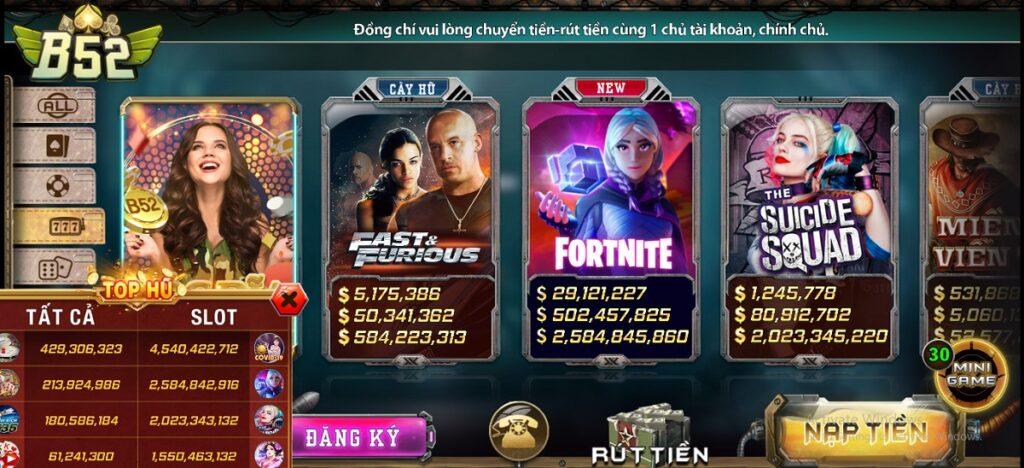 B52 Club - Đẳng cấp game đổi thưởng quốc tế